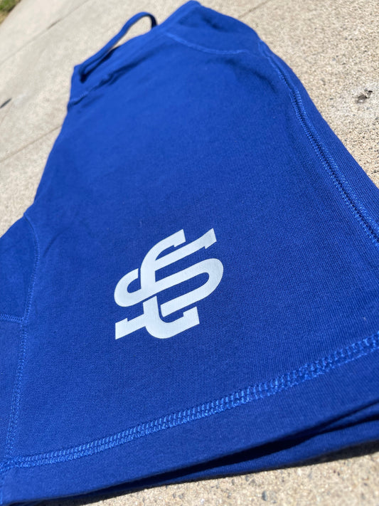 Essential Sweat Shorts- Blue